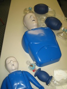 CPR training supplies for courses