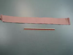 Unrolled Tensor Bandage for First Aid